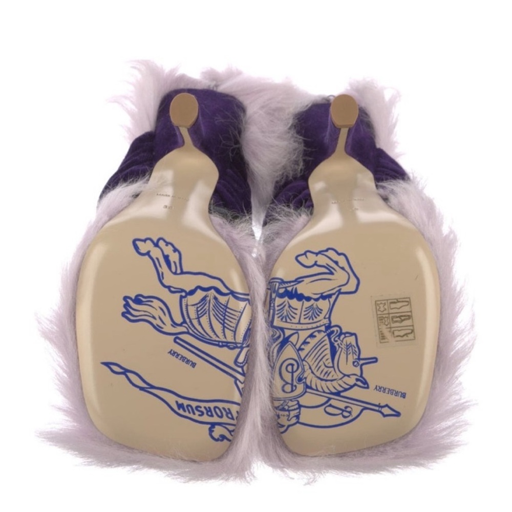 Burberry shearling mules - Picture 5 of 5